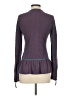 Wrap Purple Long Sleeve Top Size 2 - photo 2