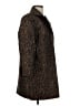 Kasper 100% Polyester Animal Print Brown Coat Size 4 - photo 4
