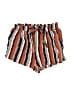 Ambiance Apparel Stripes Orange Shorts Size M - photo 1