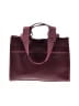 Botkier 100% Leather Solid Burgundy Leather Tote One size - photo 1