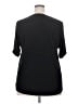 Anne Klein Black Short Sleeve Blouse Size 2X - photo 2