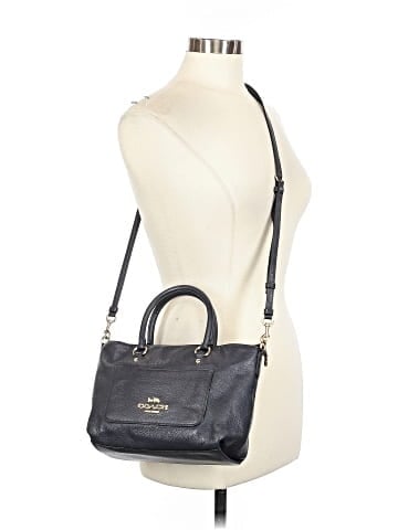 Coach Factory Leather Satchel (view 2)