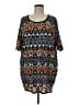 Lularoe Print Blue Casual Dress Size M - photo 1