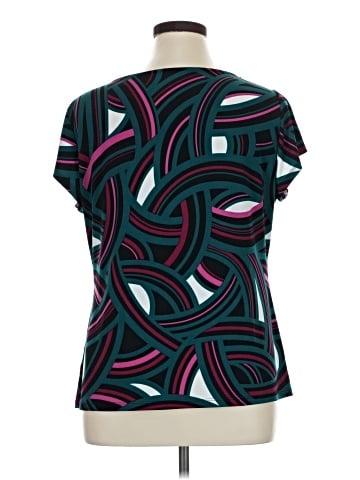 Worthington Short Sleeve Blouse (view 2)