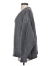 Free People Solid Gray Pullover Sweater Size S - photo 5