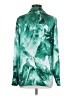 Le Superbe 100% Polyester Print Green Long Sleeve Blouse Size 0 - photo 2