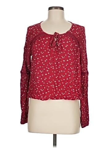 Hollister Long Sleeve Blouse (view 1)