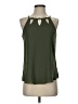 BCX 100% Polyester Green Sleeveless Blouse Size S - photo 1