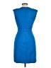 Trina Turk 100% Polyester Solid Blue Cocktail Dress Size 6 - photo 2