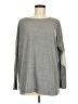 Easel Gray Long Sleeve Top Size M - photo 1