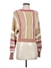 Free People Stripes Tan Pullover Sweater Size XS - photo 1