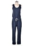 Zella Solid Blue Jumpsuit Size S - photo 1