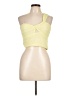 Glam Yellow Sleeveless Top Size L - photo 1