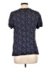 Semantiks Purple Short Sleeve Blouse Size L - photo 2