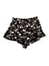Ivy + Main Floral Black Shorts Size S - photo 2