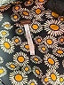 Free People 100% Polyester Paisley Gold Casual Skirt Size 10 - photo 4