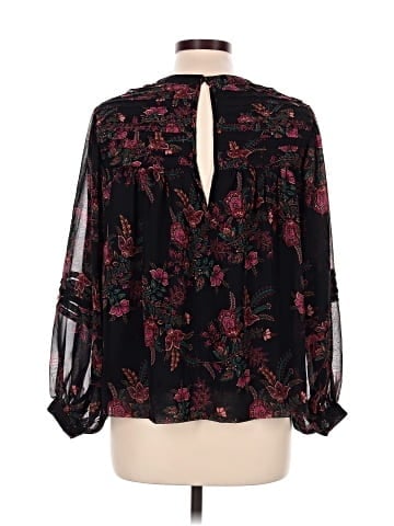 Topshop Long Sleeve Blouse (view 2)