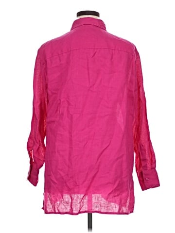 Elisabeth by Liz Claiborne 3/4 Sleeve Button-Down Shirt (view 2)