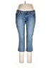 Express Solid Blue Jeans Size 12 - photo 1