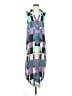Mara Hoffman Graphic Teal Casual Dress Size S - photo 1