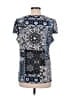 Sunny Leigh Blue Short Sleeve Blouse Size M - photo 2