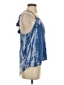 Earthbound Trading Co. 100% Rayon Blue Sleeveless Blouse Size S - photo 4