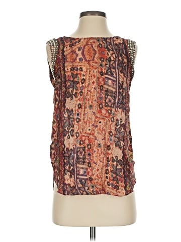 Haute Hippie Sleeveless Silk Top (view 1)