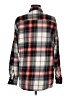Old Navy 100% Cotton Plaid Red Long Sleeve Button-Down Shirt Size M (tall) - photo 2