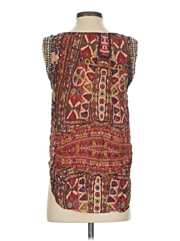 Haute Hippie Sleeveless Silk Top (view 2)