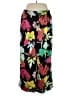 Roaman's 100% Polyester Floral Black Casual Pants Size 20W - photo 1