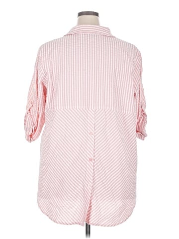 Joan Rivers 3/4 Sleeve Button-Down Shirt (view 2)