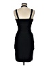 Stretta Solid Black Cocktail Dress Size M - photo 2