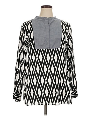 J.Crew Factory Store Long Sleeve Blouse (view 1)