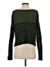 Say What? Stripes Green Pullover Sweater Size XS - photo 2