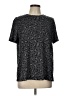 Tickled Teal Animal Print Gray Short Sleeve T-Shirt Size L - photo 1