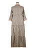 Unbranded 100% Polyester Tan Casual Dress Size XXL - photo 2