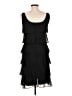 Patra 100% Polyester Black Cocktail Dress Size L (estimated) - photo 2