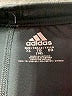 Adidas 100% Polyester Black Athletic Shorts Size 16 - photo 3