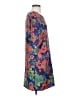 J.Crew 100% Silk Paisley Blue Casual Dress Size 2 - photo 4