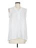 Everleigh 100% Polyester White Sleeveless Blouse Size M - photo 1