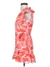 Aqua 100% Polyester Tropical Orange Cocktail Dress Size XS - photo 5
