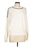 Ann Taylor Chevron-herringbone Ivory Pullover Sweater Size L - photo 1