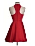 B. Darlin Solid Red Cocktail Dress Size 1 - 2 - photo 2