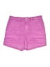 wonderly Solid Pink Purple Shorts Size 10 - photo 1