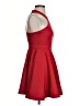 B. Darlin Solid Red Cocktail Dress Size 1 - 2 - photo 4