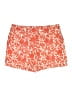Ann Taylor LOFT Print Orange Shorts Size 8 - photo 1