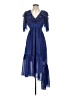 Three Floor Blue Cocktail Dress Size XS - photo 1