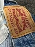 Levi's 100% Cotton Blue Denim Shorts Size 26 waist - photo 3