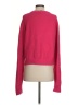 French Connection 100% Cotton Color Block Pink Pullover Sweater Size S - photo 2