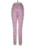 Crown & Ivy Print Pink Active Pants Size L - photo 2